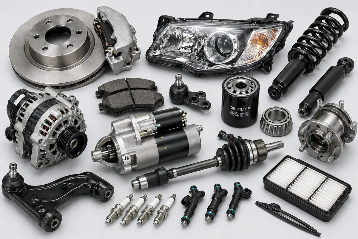 Vehicle parts sourcing category