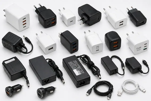 Power adapters and chargers sourcing product examples
