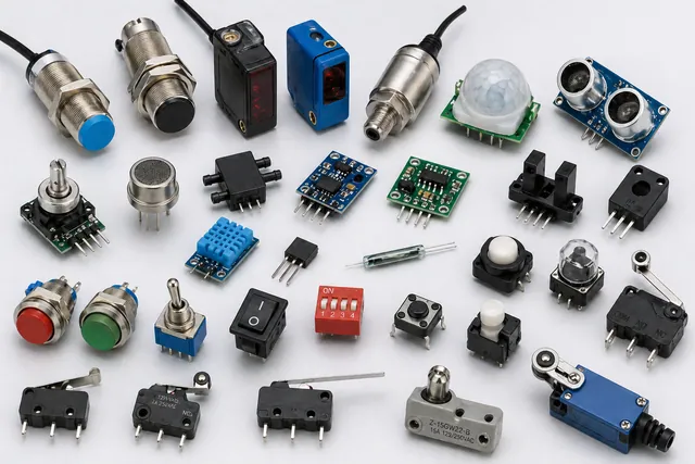 Sensors and switches sourcing product examples