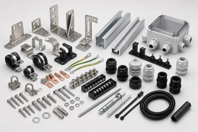 New energy installation hardware sourcing product examples