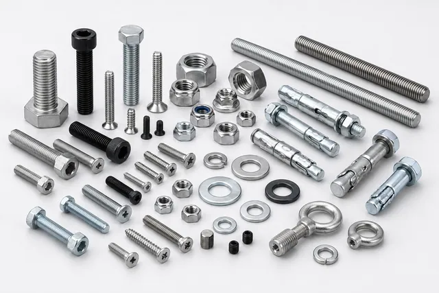 Fasteners sourcing product examples