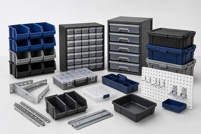 Storage and workshop supplies sourcing product examples