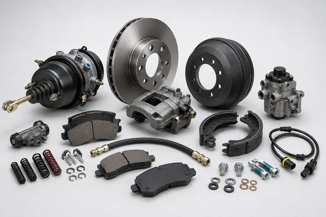 Brake system parts sourcing product examples