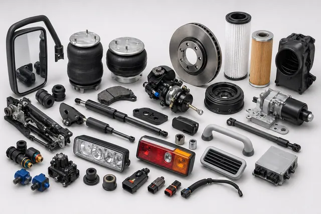Bus parts sourcing product examples