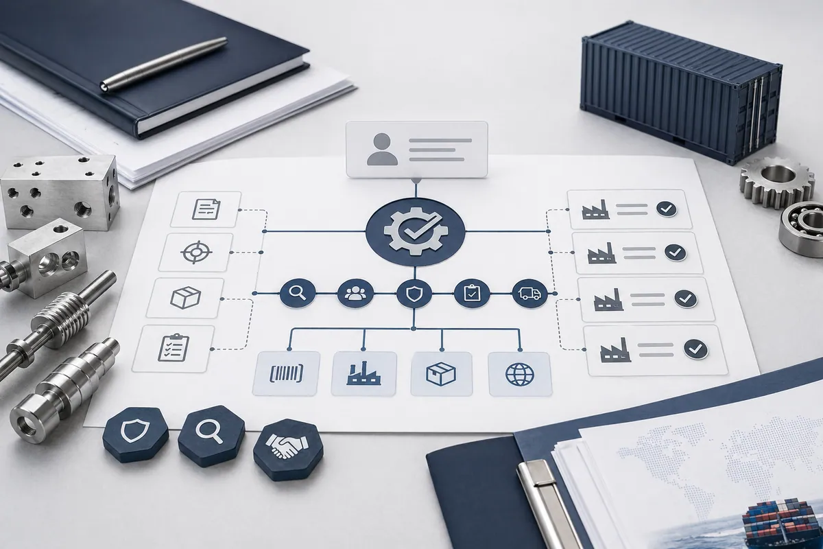 CertiRun sourcing operating layer visual